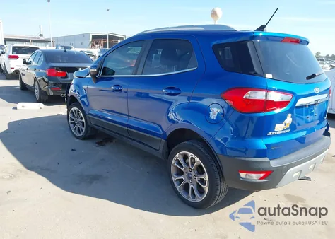 2019 Ford Ecosport Titanium z USA, uszkodzony, nr VIN MAJ6S3KLXKC292499
